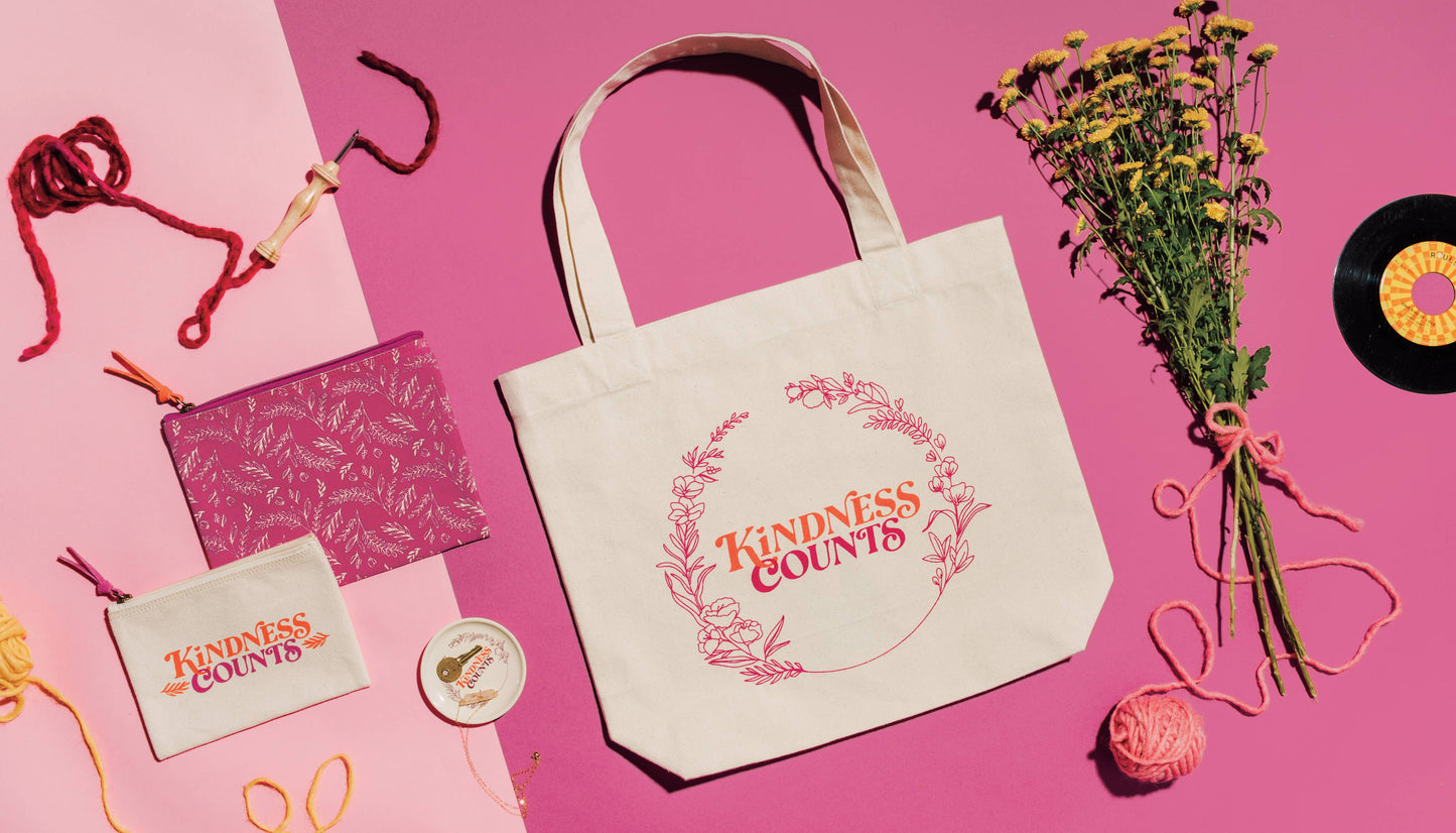 Kindness Counts Tote Bag