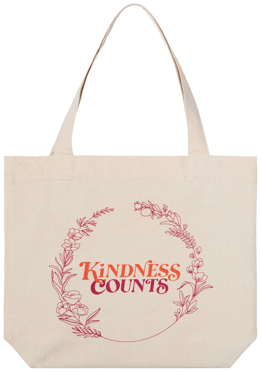 Kindness Counts Tote Bag