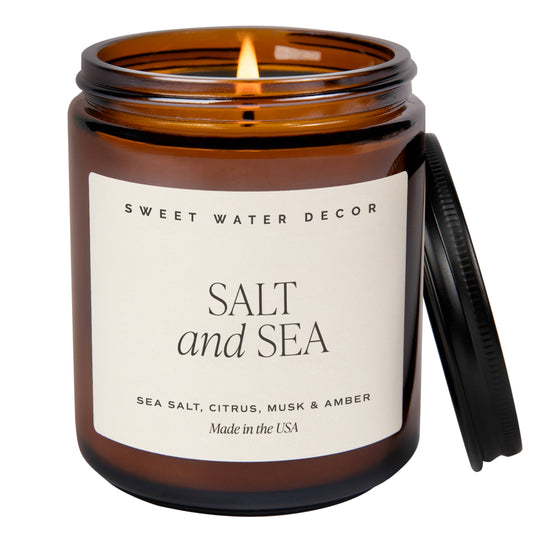 Salt and Sea Candle